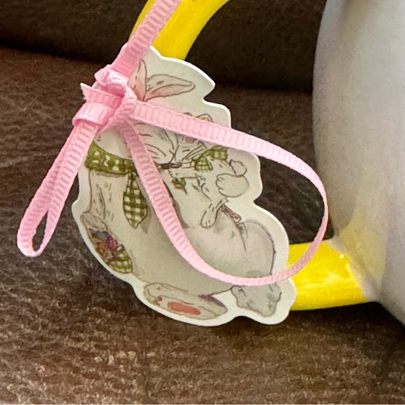 Easter Wishes Bunny Embossed Mug - Blue Sky Clayworks - Picture 4 of 10